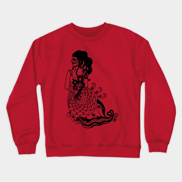 Goddess Crewneck Sweatshirt by ArtWeird